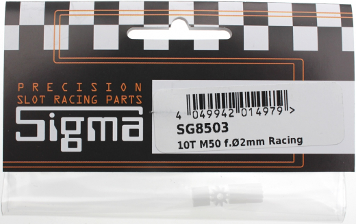 Sigma Zubeh�r SG8503 Motorritzel 10Z f. 2mm M50 Racing Plastic