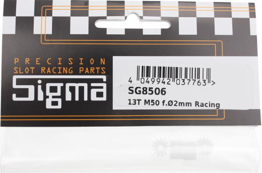 Sigma Zubeh�r SG8506 Motorritzel 13Z M50 Racing f.�2mm Plastik 13T M50 f.�2mm Racing