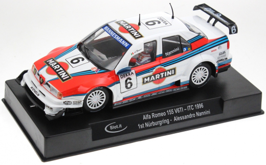Slot.it Fahrzeuge SICA45C Alfa Romeo 155 N�rburgring 1996 No. 6
