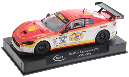 Slot.it Fahrzeuge SICA48B Maserati MC GT4 Laguna Seca 2015 No. 66