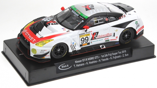Slot.it Fahrzeuge SICA49D Nissan GT-R GT3 Fuji 2018 No. 99
