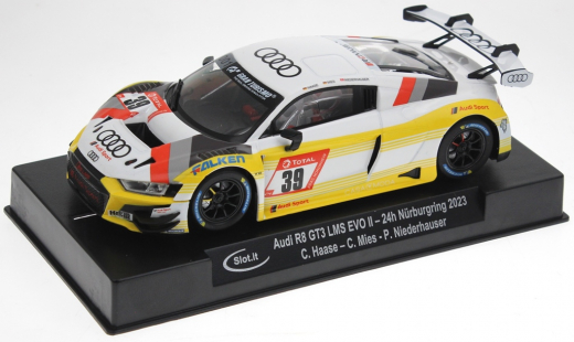 Slot.it Fahrzeuge SICA58A Audi R8 GT3 LMS Evo II N�rburgring 2023 No. 39