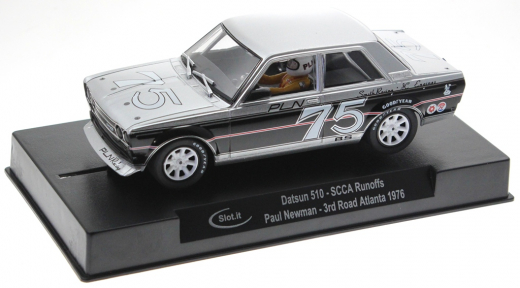 Slot.it Fahrzeuge SICA59B Datsun 510 No. 75 in Rennversion mit Kunststo?-Chassis