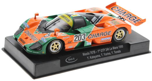 Slot.it Fahrzeuge SICA60B Mazda 767B No. 203, Rennversion, Kunststo?-Chassis