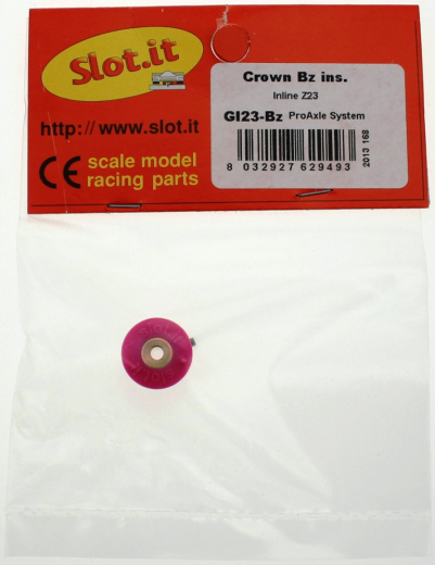 Slot.it Zubeh�r SIGI23BZ Kronzahnrad 23Z M50 f. 2,38 mm Bronzenabe