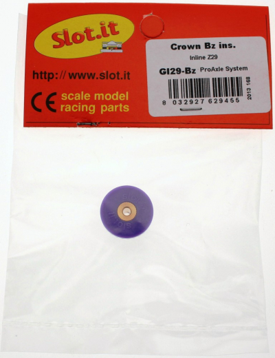 Slot.it Zubeh�r SIGI29BZ Kronzahnrad 29Z M50 f. 2,38 mm Bronzenabe