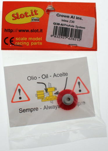 Slot.it Zubeh�r SIGI30AL Kronzahnrad 30Z M50 f. 2,38 mm Alunabe