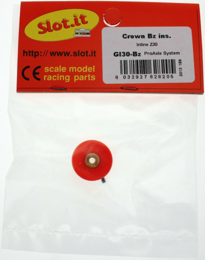 Slot.it Zubeh�r SIGI30BZ Kronzahnrad 30Z M50 f. 2,38 mm Bronzenabe