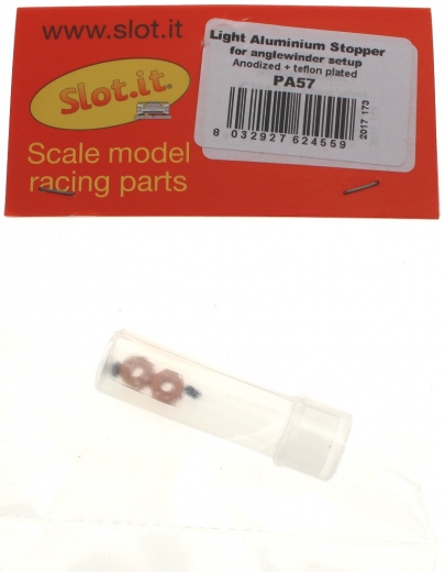 Slot.it Zubeh�r SIPA57 Achsstellring Light Aluminium M2 f.�2,38mm