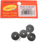 Slot.it Zubeh�r SIW17308205p Felgen �17,3x8,x0,5mm Plastik f.�2,38mm (ex-WH1254PL)