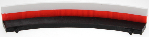 SM SMR25K145A Randstreifen Kurve 1/45 Aussen f�r Carrera� Go!!!