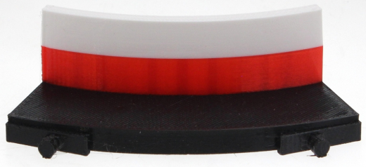 SM SMR25K145I Randstreifen Kurve 1/45 Innen f�r Carrera� Go!!!