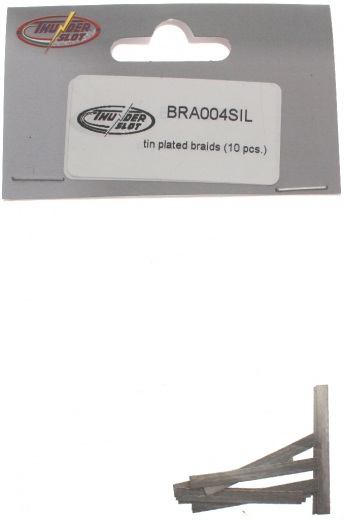 Thunderslot Ersatzteile + Zubehr BRA004SIL Schleiferbrsten verzinnt einzeln (10 Stck)