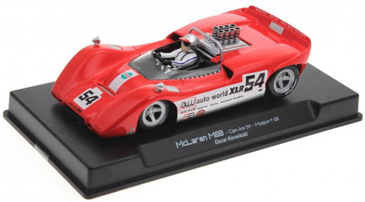 Thunderslot Fahrzeuge CA00304SW McLaren M6B Can-Am Oscar Koveleski # 54 Mosport 69