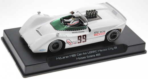 Thunderslot Fahrzeuge CA00310SW McLaren M6B Can-Am Moises Solana #99 USRRC Mexico City 68