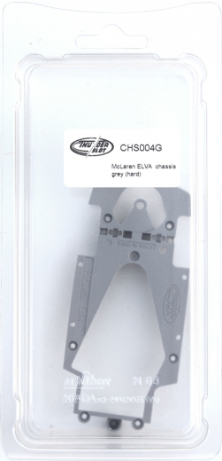Thunderslot Ersatzteile + Zubeh�r CHS004G McLaren ELVA Can-Am Chassis grau (hart)