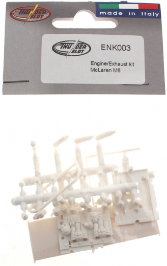Thunderslot Ersatzteile + Zubeh�r ENK003 Motor/Auspuff McLaren M6 Can-Am