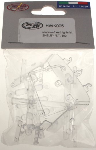 Thunderslot Ersatzteile + Zubeh�r HWK005 Scheiben/Scheinwerfer Shelby G.T. 350