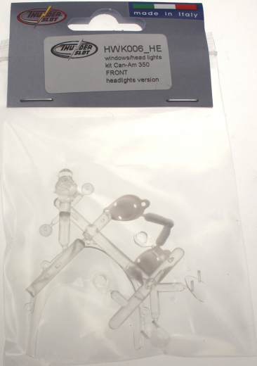 Thunderslot Ersatzteile + Zubehr HWK006HE Scheiben/Scheinwerfer Can-Am 350 mit Frontscheinwerfer
