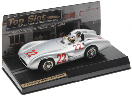 Top Slot Fahrzeuge TP7100 Mercedes W196R No. 22 � Edition, in Resin-Collection-Ausf�hrung mit Kunststo?-Chassis
