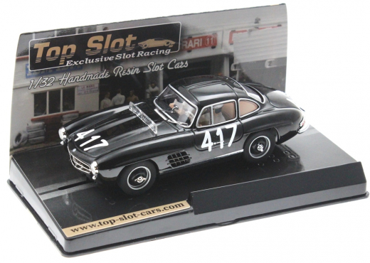 Top Slot Fahrzeuge TP7118 Mercedes 300SL No. 417 Edition, Resin-Ausf�hrung