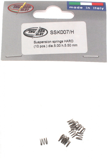 Thunderslot Ersatzteile + Zubeh�r SSK007H Fahrwerksfedern hart (10 St�ck)