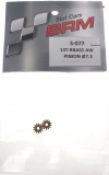 BRM Zubeh�r BRS-077 Motorritzel 13Z �7,3mm Messing f.Slotcars 1:24 BRM