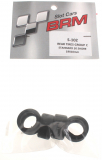 BRM Zubeh�r BRS-102 Reifen Gr.C �19x10mm hinten Vollgummi Standard-30-Shore f.Slotcars 1:32 m.Felgen BRS101