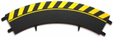 Carrera 132 / 124 20561_3sgg Au�enrandstr. Kurve 1/60� 1 St�ck schwarz/gelb