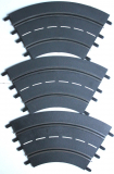 Carrera 132 / 124 20571_1ag Kurve 1/60�, 3 St�ck mit 4 Verbindungszapfen