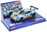 Carrera Digital 132 32019 Porsche 911 RSR Gulf Racing, Mike Wainwright, No.86, Silverstone 2018