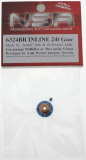 NSR Zubeh�r 806324BR 3/32 INLINE soft plastic Gear 24z .050
