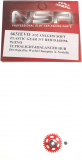 NSR Zubeh�r 806631E AW 3/32 Soft Plastic Gear 31t w/alu UL/B Red reen 16 mm