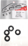 Revoslot Zubeh�r RS-216 Reifen vorne hart (Vollgummi) f.Slotcars REVOSLOT Tourenwagen