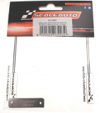 Scaleauto Werkzeug SC5065 Einstelllehren-Set 0,10mm, 0,15mm und 0.20mm (Metall) f�r �2,38mm und �3mm