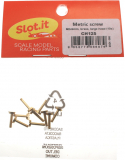 Slot.it Zubeh�r SICH125 Teilgewindeschraube Slot.it M2x9mm (Messing) mit gro�em abgeschr�gtem Kopf