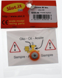 Slot.it Zubeh�r SIGI25AL Kronzahnrad 25Z M50 f. 2,38 mm Alunabe