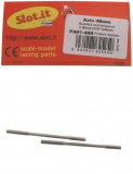 Slot.it Zubeh�r SIPA0148R Achsen �2,38x48mm Reduced Center Stahl f.Side- u.Anglewinder