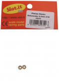Slot.it Zubeh�r SIPS10 Motorritzel 10Z M50 6,5mm Messing f. 2mm
