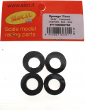 Slot.it Zubeh�r SIPT1209SP30 Reifen �19,5x9,5mm dwg 1209 Slicks SP30 Moosgummi f.Felgen Flachhump