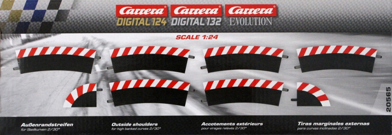 20575 Carrera Evolution/Digital Steilkurven 2/30° 