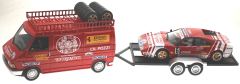 Avant Slot Fahrzeuge AVRSV2601 Team Set 26 #1, Collectors-Box-Edition mit 2 Slotcars inkl. Anh�nger, Premium Collection, Van und Trailer in Hi-Detail-Resin-Ausf�hrung