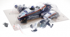 BRM Fahrzeuge BRMSDC03 Slot Racing Bike 1:18 Analog BRM Racing Sidecar No. 4, Rennversion, Metall-Chassis, f�r Bahnen 1:24