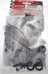 MRRC Zubeh�r MC116S1BA151 Slotcar-Universalchassis 1:32 Analog Bausatz MRRC Sebring S1 Basic 15k (02101), Kunststo?, 69-94 mm, kurzer Vorderbau, komplett inkl. 333/15k-Motor und Karosseriehalter S1 Basic 15k (02101)