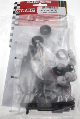 MRRC Zubeh�r MC116S2BA172 Slotcar-Universalchassis 1:32 Analog Bausatz MRRC Sebring S2 Basic 17k (02707), Kunststo?, 71-102 mm, zwei Vorderachstr�ger, komplett inkl. 333/17k-Motor und Karosseriehalter S2 Basic 17k (02707)