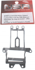 NSR Zubeh�r 801333 HC Motor Support +1 CF Grey
