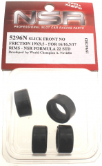 NSR Zubeh�r 805296N Slick Front 19x9.5 No Friction Standard Formuila 22 16/16.5/17