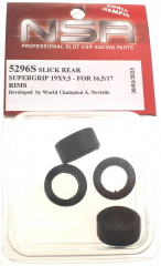 NSR Zubeh�r 805296S Slick Rear 19x9.5 Supergrip 16.5/17