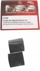 NSR Zubeh�r 805350 Fish Rubber Donuts - WC Sponge Tires