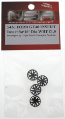 NSR Zubeh�r 805436 Ford GT40 Insert for 16\" Dia. WHEELS